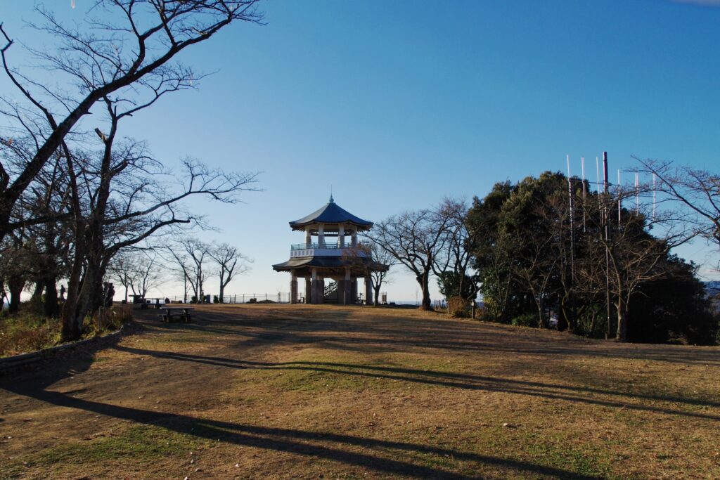 権現山山頂の様子