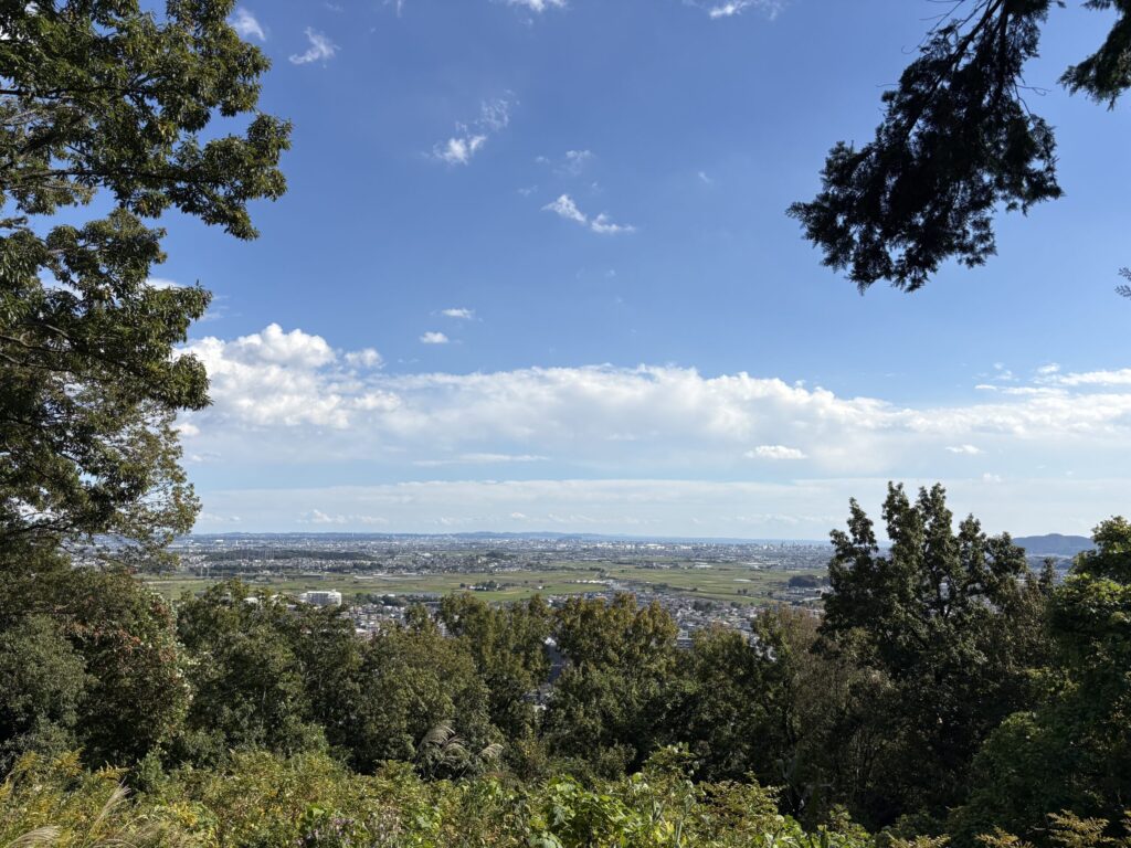 吾妻山から見える景色